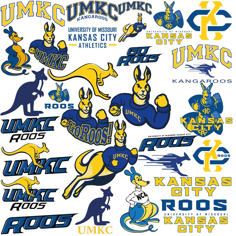 Kansas City University SVG Roos SVG College Athletics Game Etsy