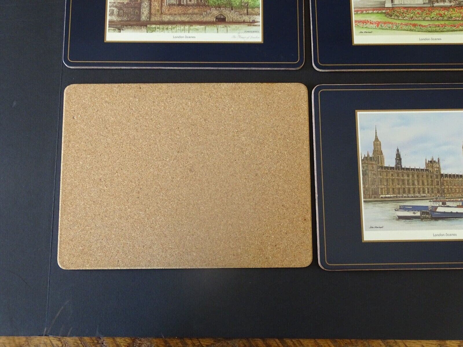Pimpernel 19th Century Historic London Set of 6 Cork Backed Placemats 7