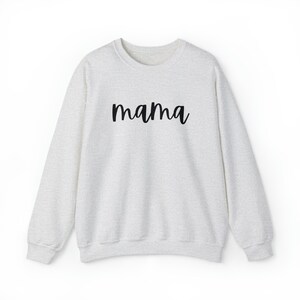 Mama Sweatshirt, Unisex Heavy Blend™ Crewneck Sweatshirt