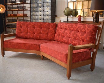 Canapé par Guillerme et Chambron pour Votre Maison 1960's