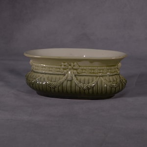 Jardinière en barbotine manufacture LILLE FIVES Art Nouveau 1910s