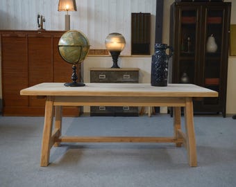 Table de salle à manger en orme 1960's