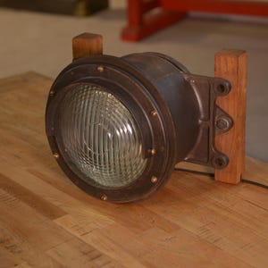 Ancienne lampe SNCF vers 1940&#39;s