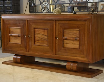 Buffet/enfilade Art Déco brutaliste 1940's