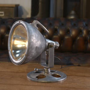 Lampe de table industrielle 1950&#39;s