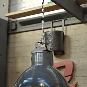 Lampe MAZDA France courte bleu/gris
