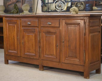 Buffet campagnard en chêne massif 1950's
