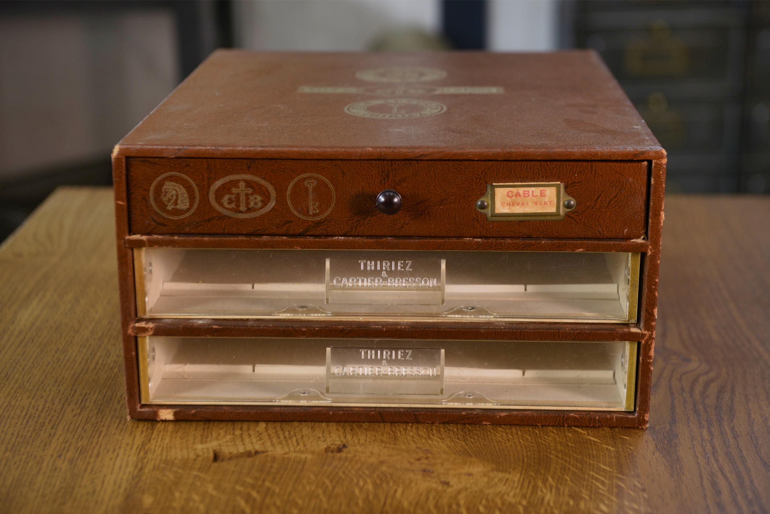 Ancienne boîte de mercerie Thiriez & Cartier-Bresson 1950's - Etsy