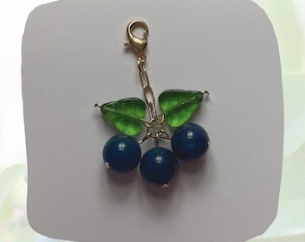 Blueberry Bag Charm Keychain