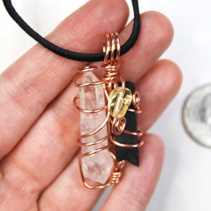 Shungite Jewellery, emf reducer, balances chakra, grounding and powerful healing energy crystal, Shungite & Quartz #16