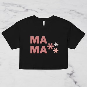 Mama Flowers Crop Top