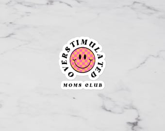Club des mamans surstimulées Sticker