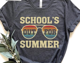 Camiseta del último día de clases, Camiseta de fin de curso, Camiseta de verano para profesores, Camiseta de despedida del colegio, Fin del curso escolar, Camiseta de la vida de profesor
