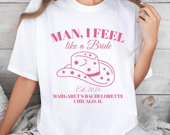 Bachelorette Party Shirts, Custom Bachelorette Shirts, Custom Western Bachelorette, Personalized Luxury Bachelorette, Bachelorette Party Tee