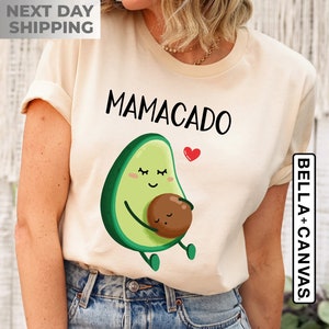 Mamacado Shirt, Baby Announcement Shirt, New Mom Gift, Pregnancy Reveal Shirt, Maternity Shirts, Baby Shower Gift, Pregnancy Announcement
