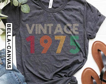 1975 Vintage Shirt, 51st Birthday Shirt, 51st Birthday Gift, 51st Birthday Tee For Women, 51st Birthday Gift Men, 51st Birthday Party Tshirt