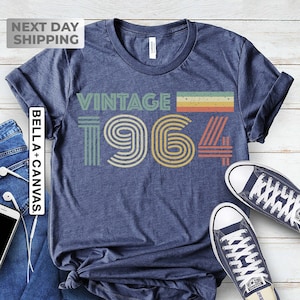Vintage 1964 Shirt, Retro Style 61st Birthday T Shirt, 61s gift, 61s Birthday Gift, 61s Birthday Shirt, 61s Birthday Gift For Men