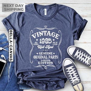 1985 Limited Edition Shirt, 40th Birthday Shirt, Vintage 1985 Tshirt, fortieth gift ideas, 40th Bday Party Gift, Mens 40th Birthday Tshirt
