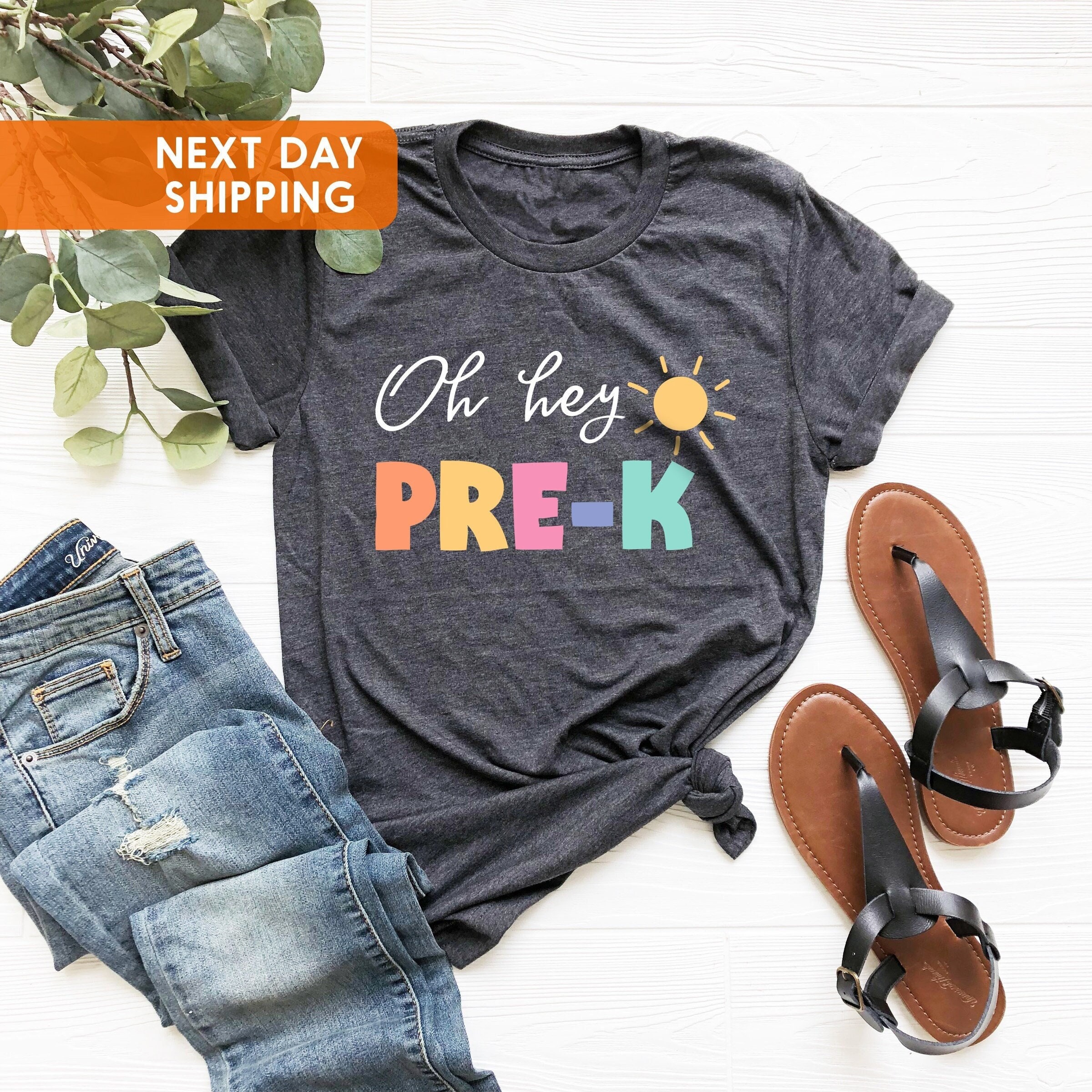 Oh Hey Pre-K Teacher Shirt, PreK Teacher Shirt, PreK T Shirt, PreK Shirt for Teacher Team, Pre K Teacher Shirt, PreK Squad, Gift for Teacher