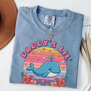 Comfort Colors® Daddy's Lil Squirter Shirt Inappropriate Tee Exchange Funny Bachelorette Party Gift Meme Shirt Girls Trip Adult Humor Tee image 2