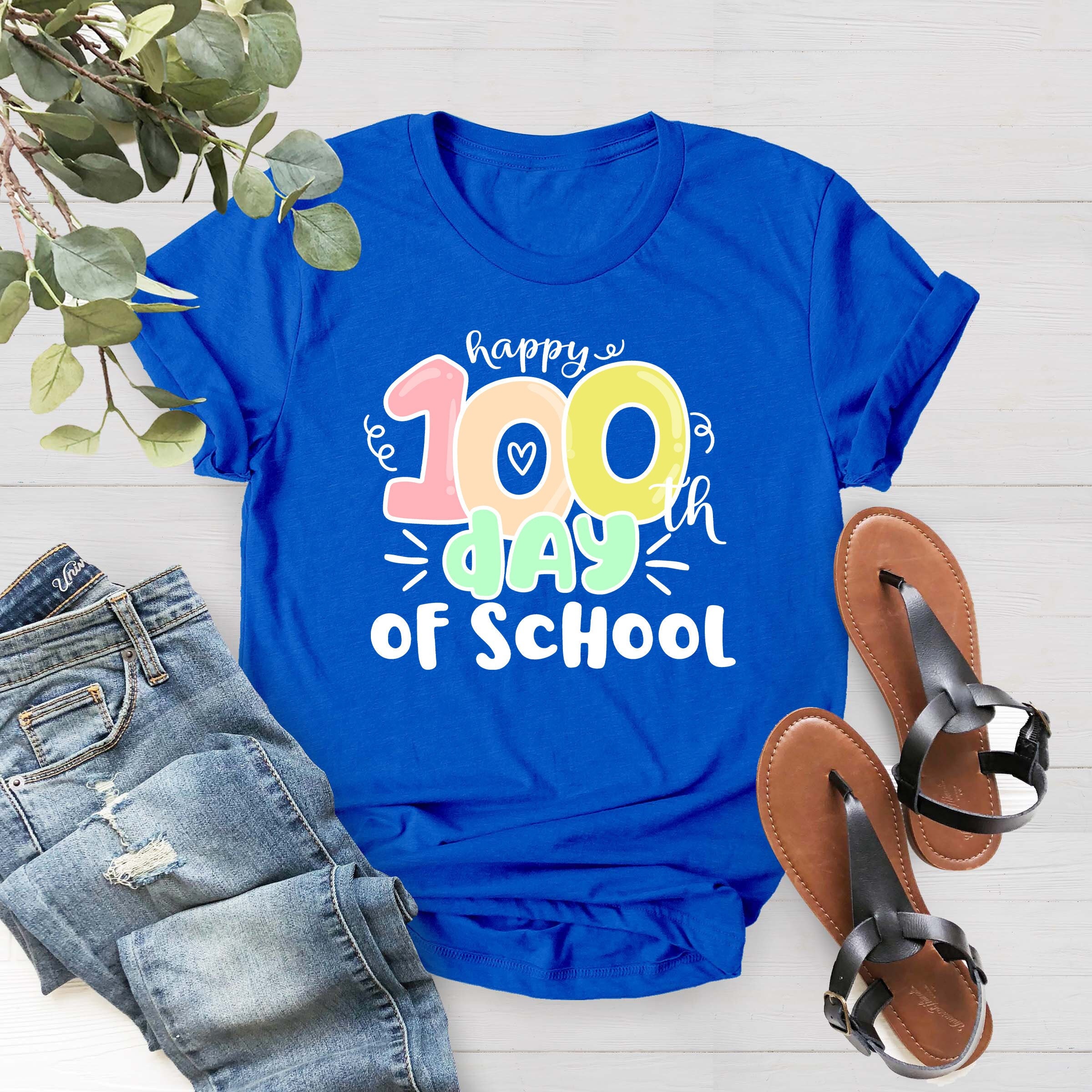 100 Days of School Shirt, 100 Day Shirt, 100th Day of School