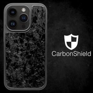 Carbon Fibre iPhone Case + Free Screen Protectors - Forged Carbon Fibre - Genuine Real Carbon Fibre - CarbonShield