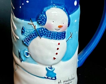 St Nicholas Square Let it Snow Tall Mug