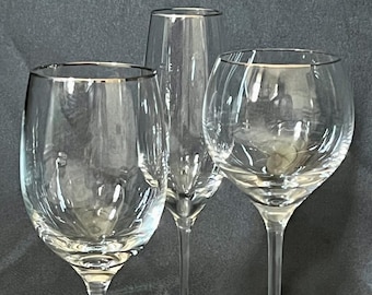 Lenox, Vintage Jewel Platinum | Replacements, Ltd LENOX Vintage Jewel Platinum Wine Glass main image 2