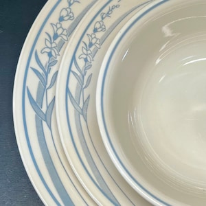 Corelle Blue Lily Dinnerware