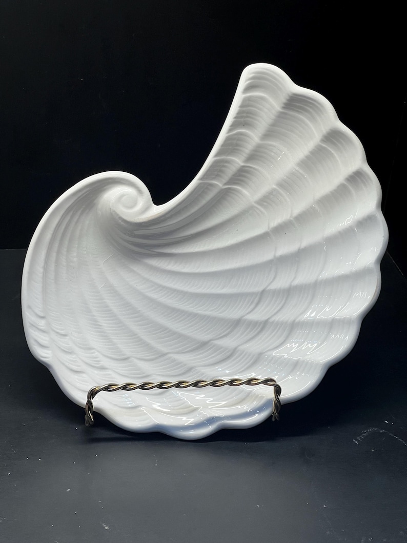 Vintage Shafford Shell Plates | Set of 4 - Etsy