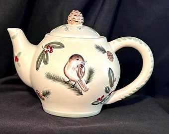 Pfaltzgraff Winterwood Teapot