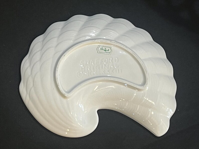 Vintage Shafford Shell Plates | Set of 4 - Etsy