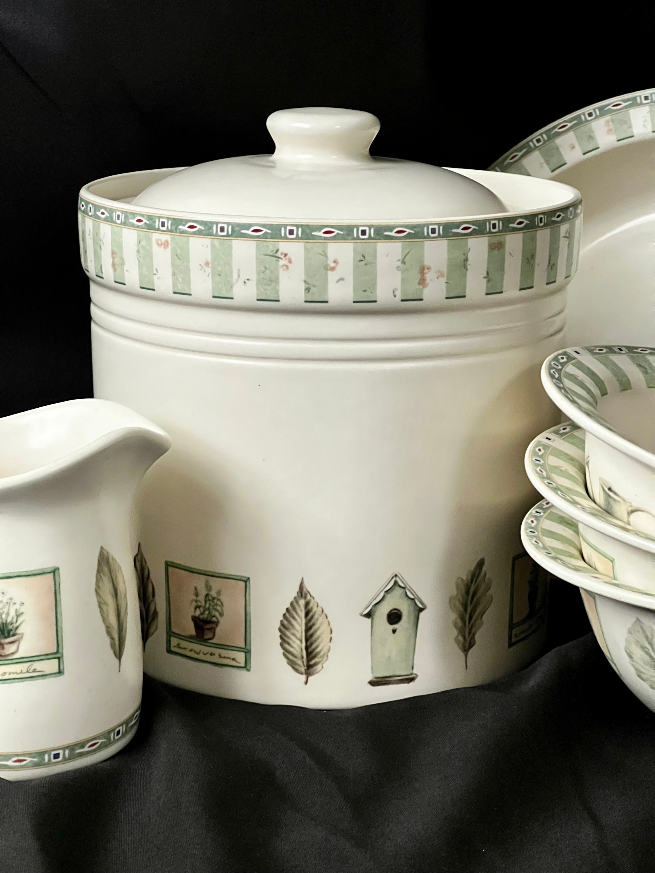 Pfaltzgraff Portfolio Naturewood Dinnerware Etsy