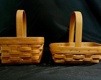 Vintage, Longaberger, Horizon of Hope Basket, Small Basket, Liner