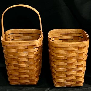 Large Longaberger Basket No Handles - Etsy