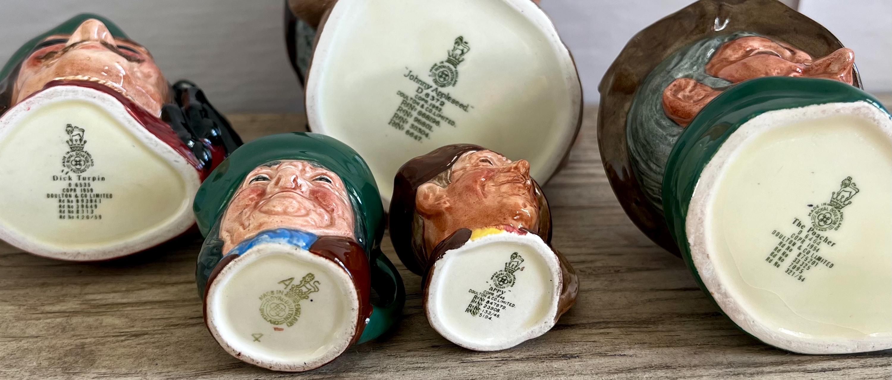 Royal Doulton Character Jugs | Vintage Toby Jug Collection - Etsy