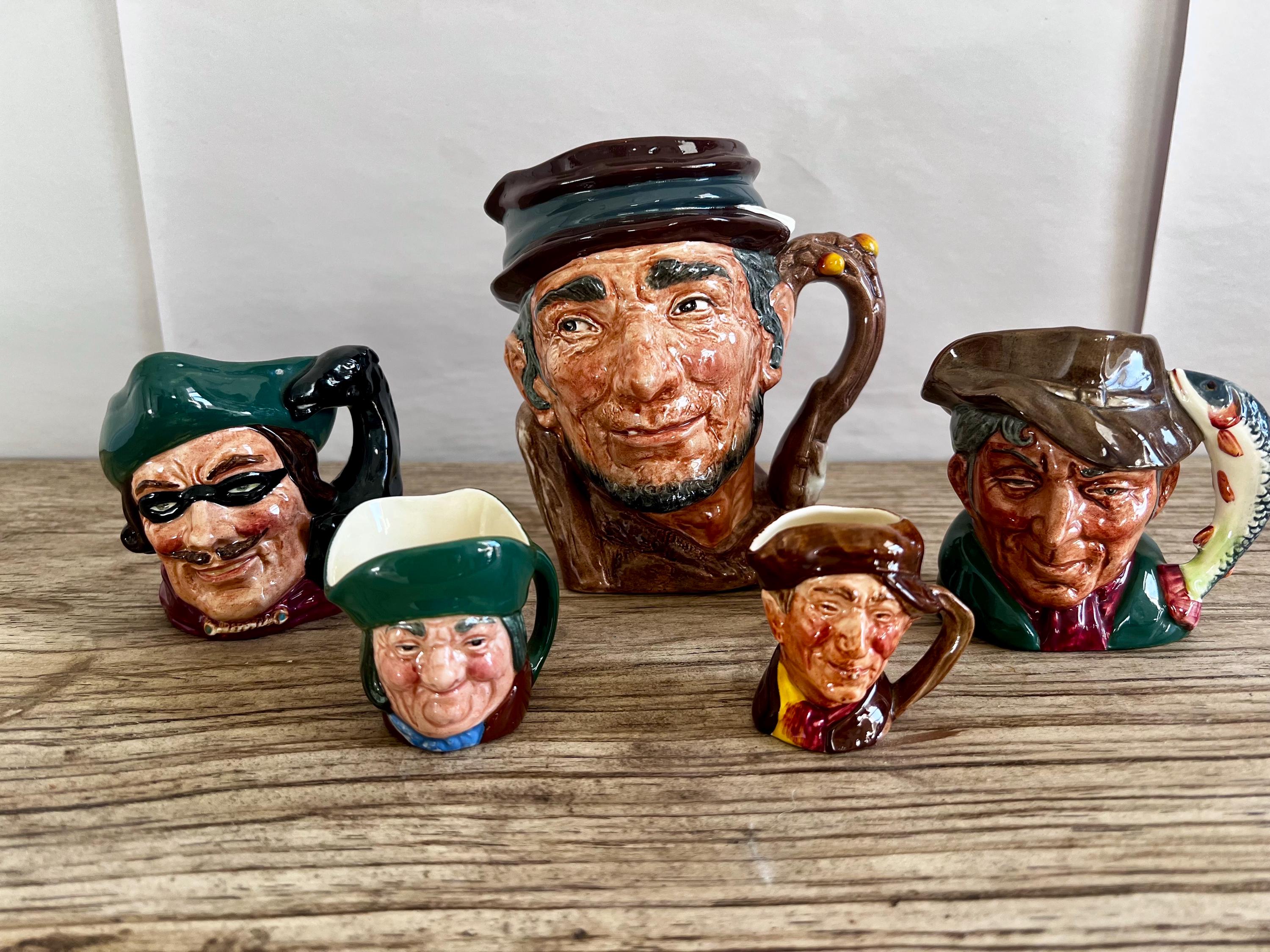 Royal Doulton Character Jugs | Vintage Toby Jug Collection - Etsy