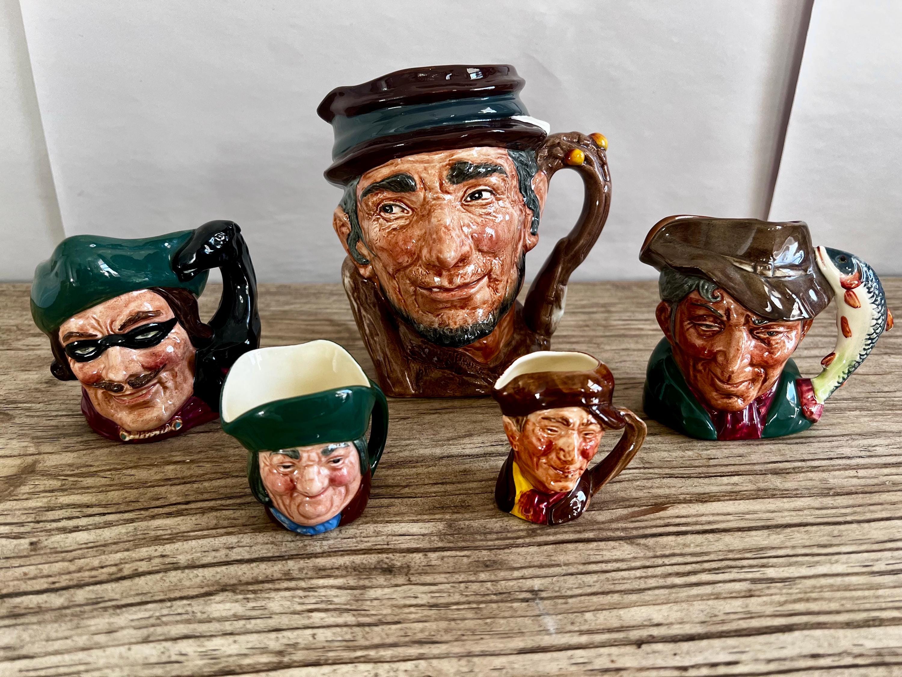 Royal Doulton Character Jugs | Vintage Toby Jug Collection - Etsy