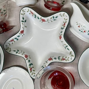 Pfaltzgraff Winterberry Dinnerware | Serving Pieces | Candle Holders