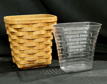 Vintage Longaberger Basket | 2004 Horizon of Hope | 5.5 Inch Basket with Plastic Insert