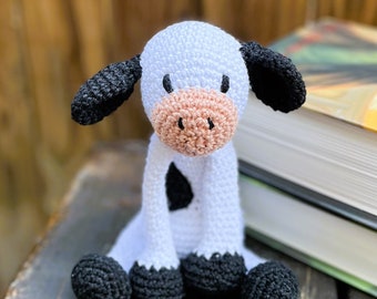 Pattern for Crochet Cow Stuffed Animal