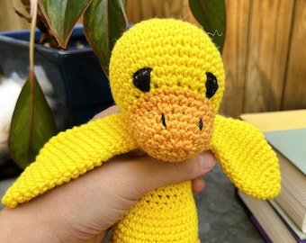Pattern for Crochet Duck Stuffed Animal