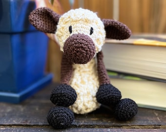 Pattern for Crochet Lamb Stuffed Animal-pdf pattern