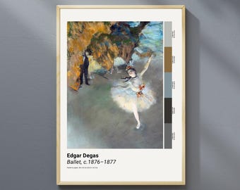 Edgar Degas Ballet Print: Impressionist Ballerina Painting (Digital Download)
