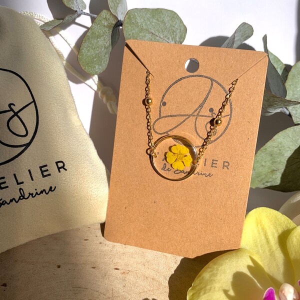 Bracelet acier inoxydable perles - fleurs - été - cadeau bijou maman - plaisir d’offrir - printemps