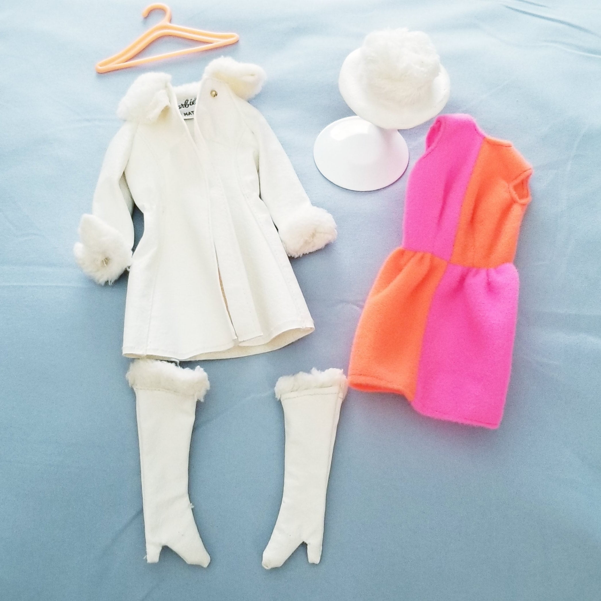 Barbie red white and warm hotsell