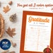 Gratitude A-Z Tree - Activity Worksheet for Thanksgiving & Holiday ...