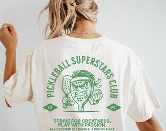 Comfort Colors Pickleball Superstars Club T-Shirt