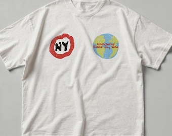 Unlabeled Misfits Graphic Tee – Oversized Streetwear Shirt, Minimalist Design