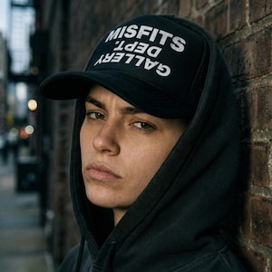 Misfits Gallery Dept Trucker Hat | Urban Streetwear Retro Snapback